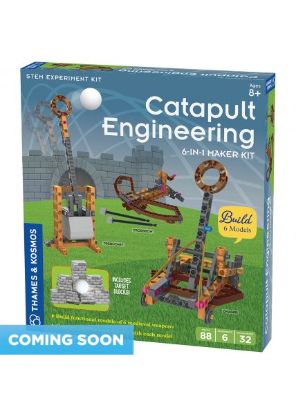 Catapult Engineering: 6-in-1 Maker Kit